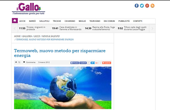 Il Gallo Web about Webelettronica