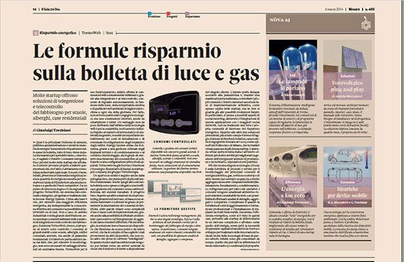 Il Sole 24 ore about Webelettronica